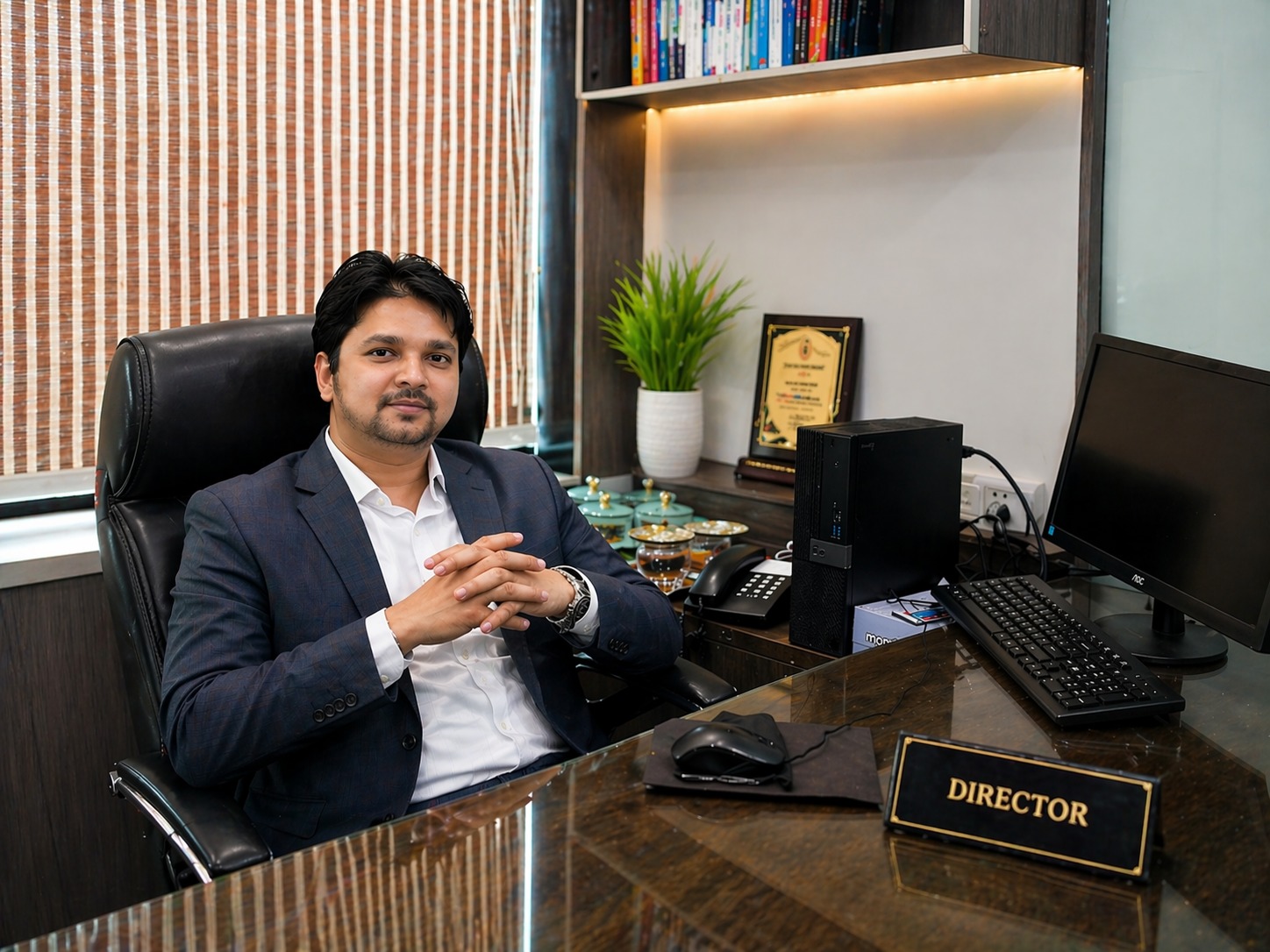 Director portrait: Mr Rabish kumar